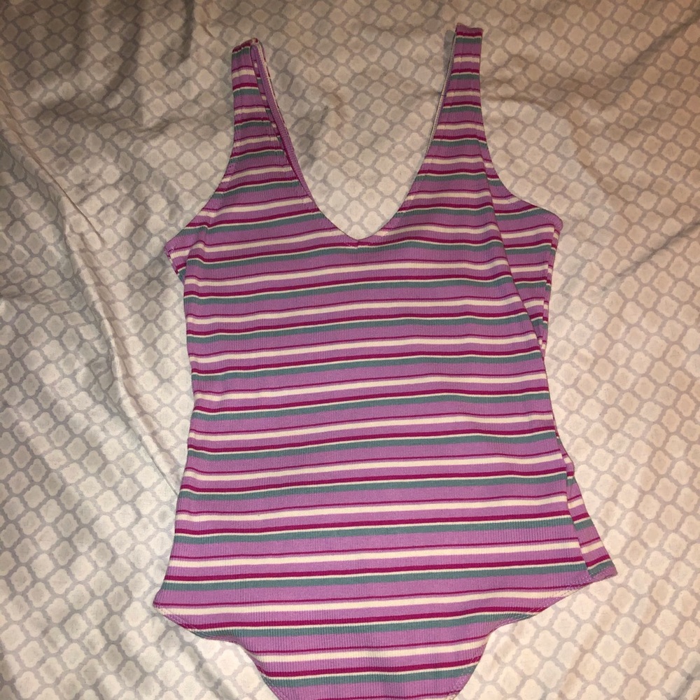 Striped One Piece